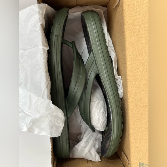 NIB Sketcher Men’s Foamies: Sandbar - Hide Out Thong Sandals Size 7 #300 - Picture 9 of 10